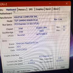 Core i5　11400fとTUF GAMING B560M-...