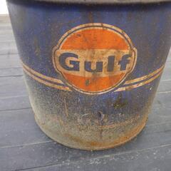 ★GULF/ガルフ社　オイル缶★の画像
