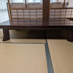 値下げしました　和風　座卓　ローテーブルの画像