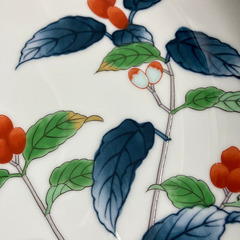 有田焼　其泉　大皿　染錦の画像