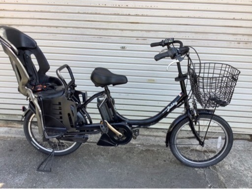 437  ヤマハ新機種電動アシスト自転車pasBAbby20インチブラックアルミボディー