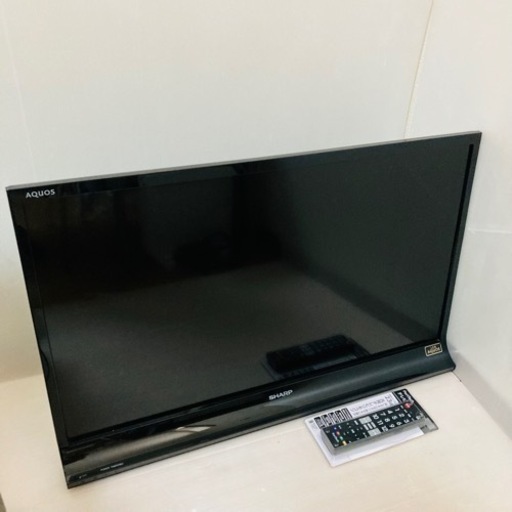 SHARP シャープ 32インチ液晶テレビ LC-32J9 AQUOS 初期化済み B-CAS(赤）マルチリモコン 動作品◇2013年製/YMPJ052-39