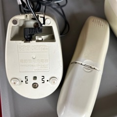 パイオニア電話機　子機一台付きの画像