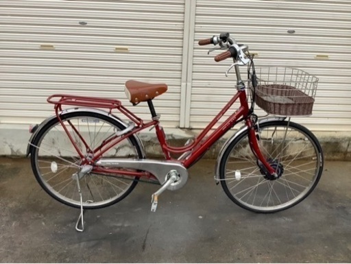 352  ブリヂストン最新機種電動アシスト自転車カジュナ26インチエンジアルミボディー