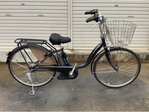 353  ブリヂストン新機種電動アシスト自転車アシスタ26インチブラックアルミボディー
