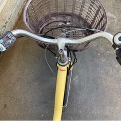 361 ヤマハ新機種電動アシスト自転車pasnatura26インチイエローアルミ