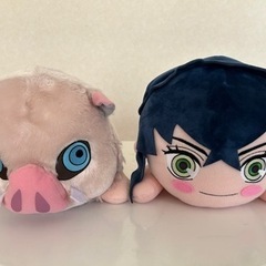 鬼滅の刃 メガジャンボ寝そべりぬいぐるみ いのすけ