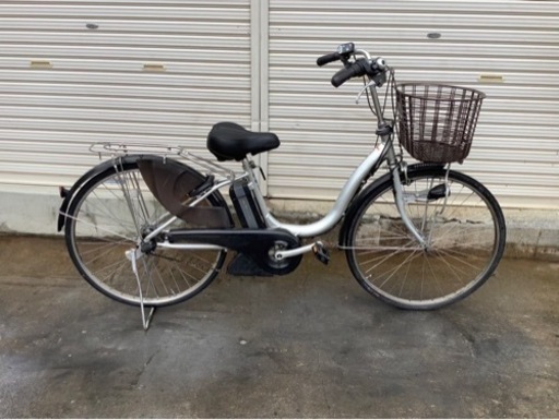 362  ヤマハ新機種電動アシスト自転車pasnatura26インチシルバーアルミボディー