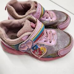 プリキュア 靴 サイズ18cmの画像