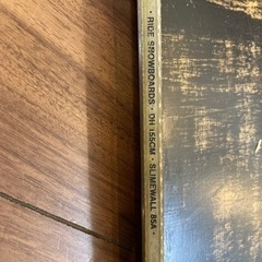 　RIDEスノーボードの画像