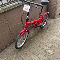 リサイクルショップどりーむ荒田店　No1230 自転車　２０インチ　便利な折りたたみ自転車♪の画像