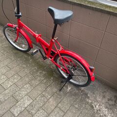 リサイクルショップどりーむ荒田店　No1230 自転車　２０インチ　便利な折りたたみ自転車♪の画像