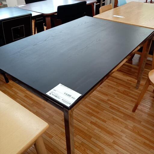 ★ジモティ割あり★ IKEA　ダイニングテーブル　ブラック　クリーニング済　YJ2493