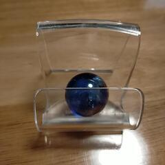 クリアーメモスタンド　オシャレ玉　名刺やカードのちょい置きにの画像