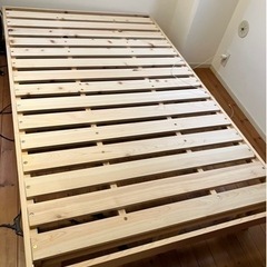 家具 ベッド ベットフレーム　セミダブル