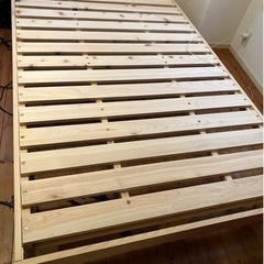 家具 ベッド ベットフレーム　セミダブルの画像