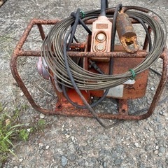 ウィンチ電動100v