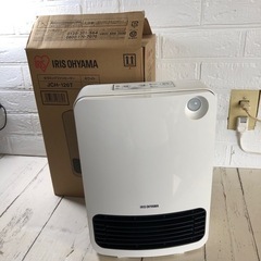 美品 アイリスオーヤマ セラミックファンヒーター マイコン式 ホ...