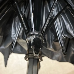 K2405-272 猫柄 晴雨兼用折りたたみ傘 中古美品の画像