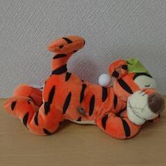 新品・未使用  くまのプーさん  ティガー オルゴール付きぬいぐるみ