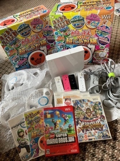 【値下げしました】wii 本体 ソフトなどセット