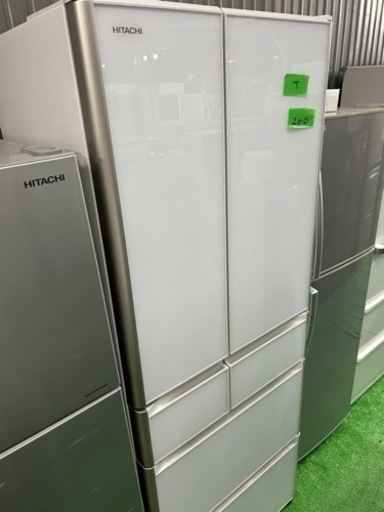 早い者勝ち大セール‼️‼️＋ご来店時、ガンお値引き‼️HITACHI(日立) 2020年製 475L 6ドア冷蔵庫
