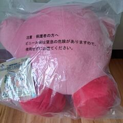 カービィ　　おなかいっぱいぬいぐるみの画像