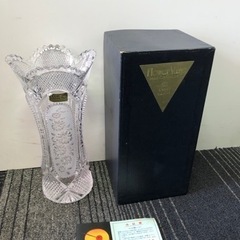 ◆早い方優先‼︎ 未使用☆カメイクリスタル 花瓶  箱入り　