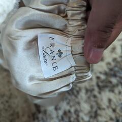 フランスルクス　新品　100%シルク　ナイトキャップの画像
