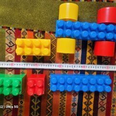 キッズブロック  大きめ  カラフルの画像