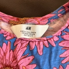 H&M トップス　姉妹お揃いコーデの画像