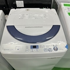 早い者勝ち大セール‼️‼️＋ご来店時、ガン×2お値引き‼️SHARP(シャープ) 2016年製 5.5kg 洗濯機🎉