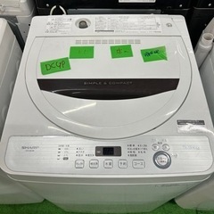 早い者勝ち大セール‼️‼️＋ご来店時、ガン×2お値引き‼️SHARP(シャープ) 2017年製 5.5kg 洗濯機?