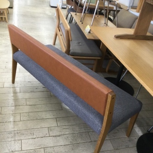 【✨オーク材使用❗️ゆったり座れる回転イス❗️広々ベンチシート❗️ナチュラルかつオシャレ❗️イージーライフ商品❗️✨】定価¥240,9