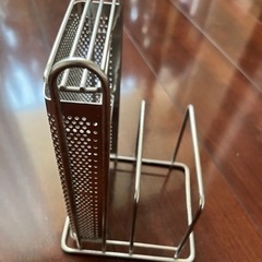 水切りカゴ　ラック　ステンレス　包丁置き　 の画像