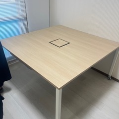 ミーティングテーブル　2点セット　