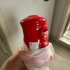 ポスト　貯金箱の画像