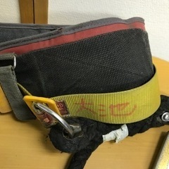 安全帯　ベルト　カラビナ　の画像