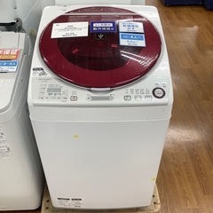 SHARP シャープ 縦型洗濯乾燥機 ES-TX840-R 2015年製【トレファク 川越店】