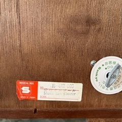 値下げ美品、木製ジュエリーケースの画像