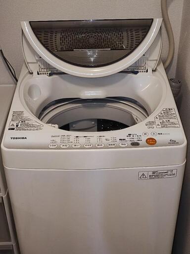 洗濯機 TOSHIBA AW-60GL(W) 6.0kg