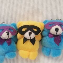 ぬいぐるみキーホルダー3点セット