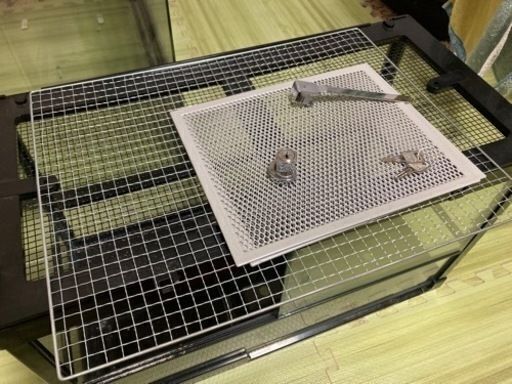 取引中　爬虫類 ケージ スライド式扉