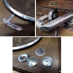 コロンビア 蓄音機 Columbia No.453 Viva-tonal Grafonola  グラフォノーラ ジャンク品 レトロ 当時物 アンティーク  オブジェ 苫小牧西店の画像