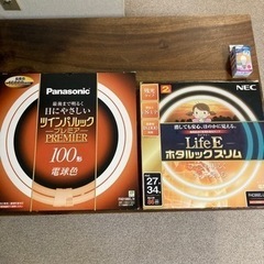 蛍光灯 + LED