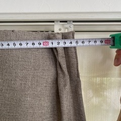 【5/10〆】家具 【無印良品】カーテン　グレーの画像