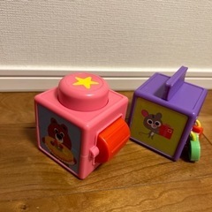 こどもちゃれんじ　しまじろう　知育玩具　しかけボックス　ベネッセ　おもちゃ ミニカーの画像