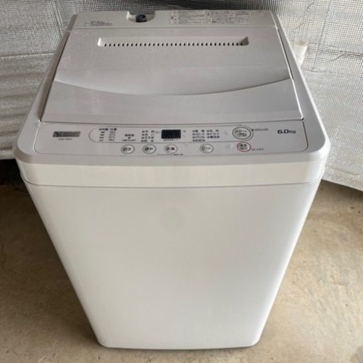 【現状品】全自動洗濯機　YAMADA SELECT YWM-T60H1 2021年製　通電確認済