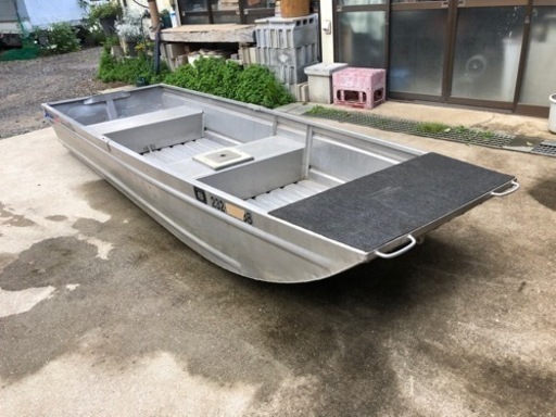 決まりましたクイントレックス  12フィート　パント　書類アリ　P12　■アルミボートジョンボートウィザードステーサーサベージ