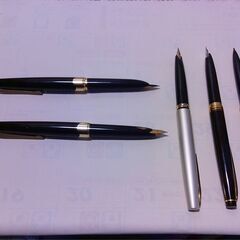 万年筆5本セットの画像